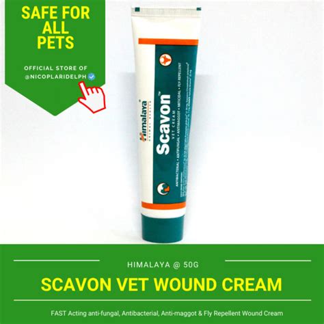 ectonil vet daraz|Scavon Vet Antibacterial Cream For Pet Cat Dog 50g.
